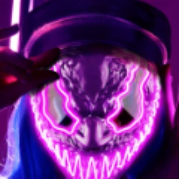 Halloween LED Light up mask - Picture 3 of 5